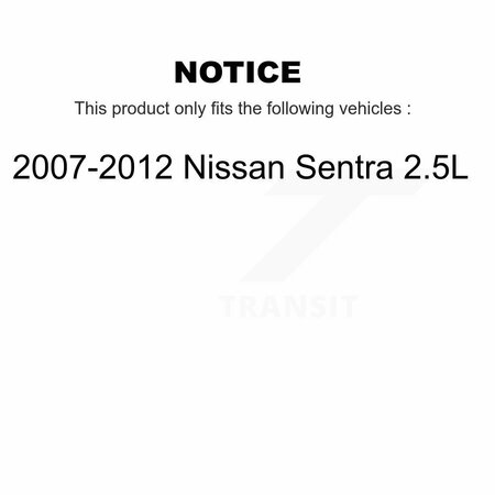 Kugel Rear Wheel Bearing Hub Assembly For 2007-2012 Nissan Sentra 2.5L 70-512383